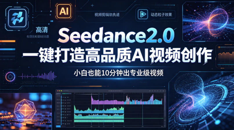 Seedance2.0一键打造高品质AI视频创作，小白也能10分钟出专业级视频-网创之家