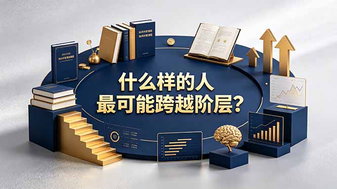 付费文章：什么样的人最可能跨越阶层？具备这五种特质，普通人也能顺利跨越阶层-网创之家