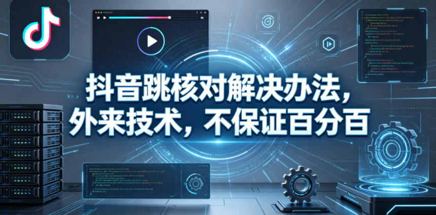 抖音跳核对解决办法，外来技术，不保证百分百-网创之家