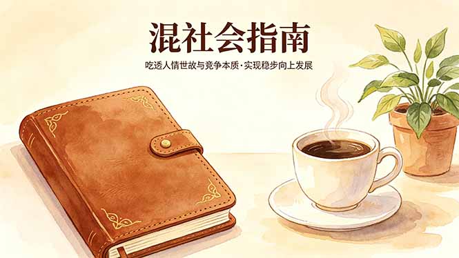 付费文章：混社会指南，吃透人情世故与竞争本质，实现稳步向上发展-网创之家