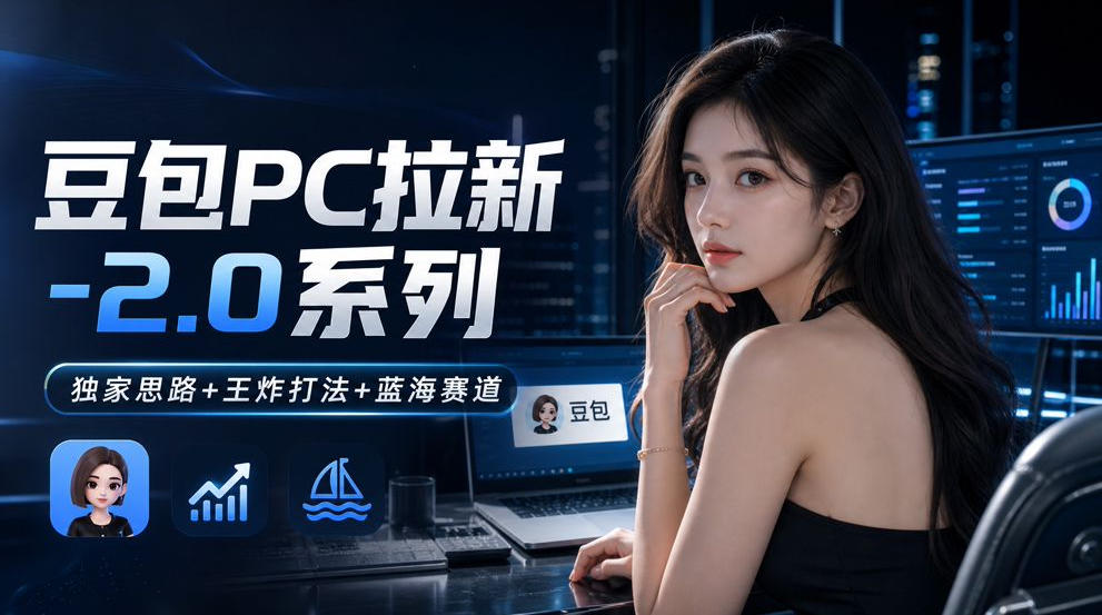 豆包PC拉新2.0系列-独家思路+王炸打法+蓝海赛道-网创之家
